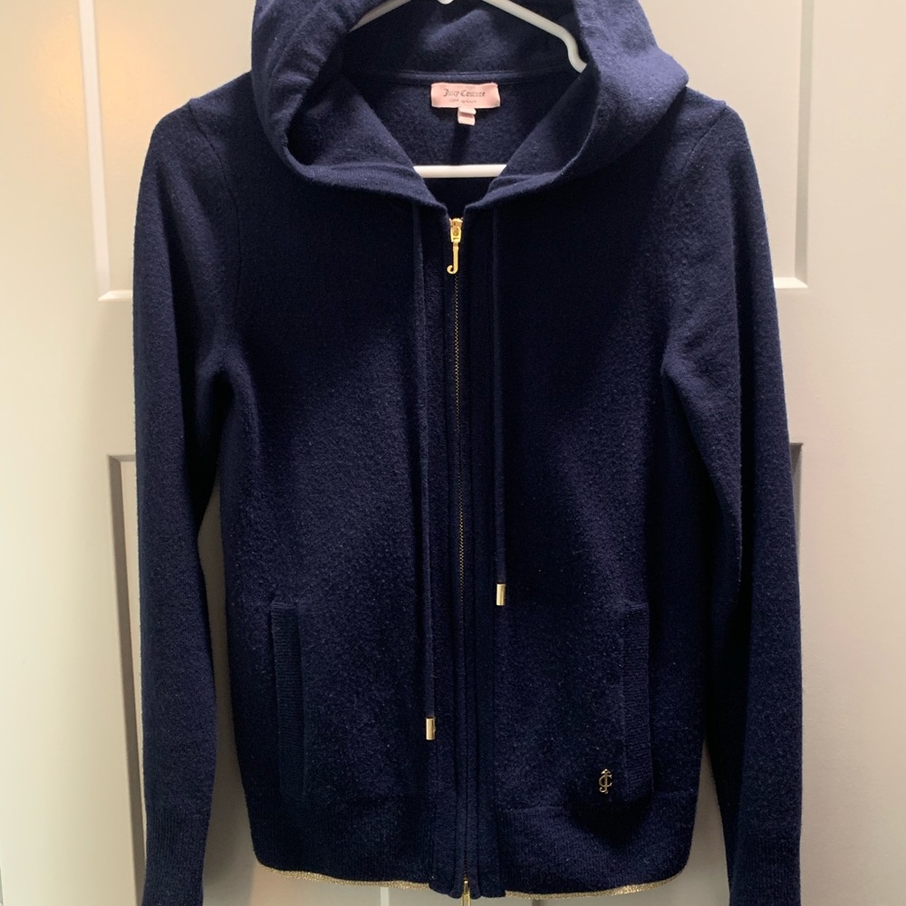 Juicy Couture Cashmere Zip Hoodie